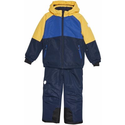 Color Kids Ski Set Colorblock total eclipse – Sleviste.cz