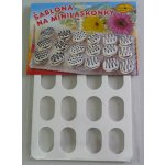 Reproplast Šablona na laskonky plast 30x18cm – HobbyKompas.cz