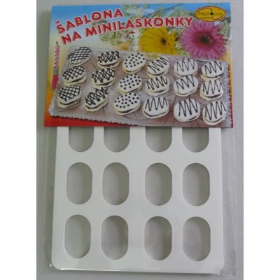 Reproplast Šablona na laskonky plast 30x18cm – HobbyKompas.cz