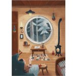 Anežka Slavotínková | Domeček Rám: Černý, Velikost: 30 x 20 cm – Zboží Mobilmania