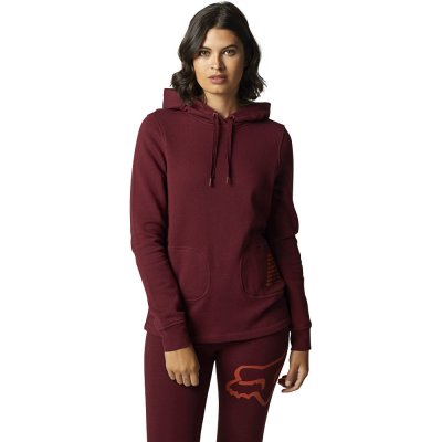 Fox Break Check Zip fleece Cranberry – Zboží Mobilmania