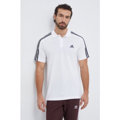 adidas polo s aplikací IC9312 S bílá – Zboží Mobilmania