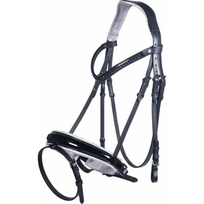 HKM Uzdečka Sofia černá /lilac – Zboží Dáma