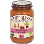 Rudolfs BIO zelenina s hovězím masem 190 g – Zboží Dáma