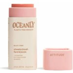 Attitude Oceanly Tuhá krémová tvářenka Silky Pink 8,5 g – Zbozi.Blesk.cz