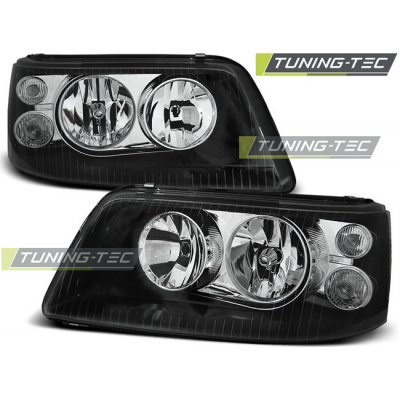 Tuning-Tec Přední čirá světla Volkswagen T5 (2003 - 2009) - černé – Hledejceny.cz