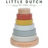 Dřevěná hračka Little Dutch nasazovací kroužky Pyramida