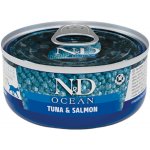 N&D Cat Ocean Adult Tuna & Salmon 70 g – Hledejceny.cz