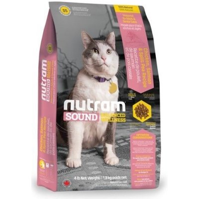 Nutram Sound Adult Senior Cat 1,8 kg – Hledejceny.cz