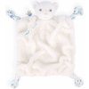 Hračka pro nejmenší Kaloo plyšový medvěd mazlíček Plume Doudou Bear Ivory bílý 20 cm pro miminka v dárkovém balení