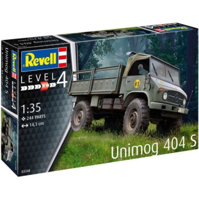 Revell Unimog 404 S ModelKit military 03348 1:35