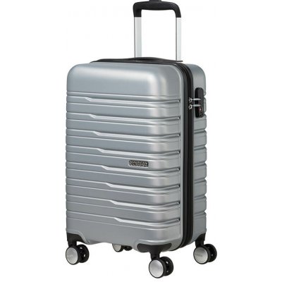 American Tourister Flashline Spinner ME8-25005 Sky Silver 34l – Zboží Mobilmania