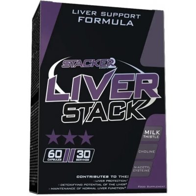 Stacker2 Liver Stack bez príchute 60 kapslí – Hledejceny.cz