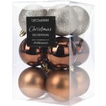 Home Styling Collection Vánoční koule Ø 6 cm sada 12 ks 3 barvy – Hledejceny.cz