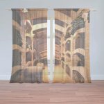 Záclony Vinný sklep: 2 ks - 150x250 cm - Sablio – Hledejceny.cz