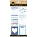 ARGUS Samolepící štítky veselý design 1, bílo-modré 23210002 – Zboží Dáma