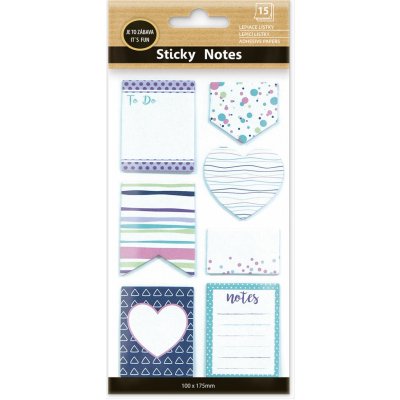 ARGUS Samolepící štítky veselý design 1, bílo-modré 23210002 – Zboží Dáma