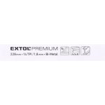 EXTOL PREMIUM plátky do pily ocasky 3ks 225x19x0,9mm Bi-metal – Zbozi.Blesk.cz