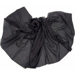 BoSETA S.r.l. Italy dámský černý hedvábný šála – Zboží Dáma