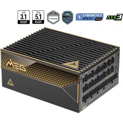 MSI MEG Ai1600T PCIE5 1600W 306-7ZPEX11-CE0 – Zboží Živě
