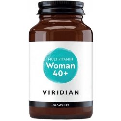 Viridian Nutrition Viridian 40+ Woman Multivitamin, 60 kapslí