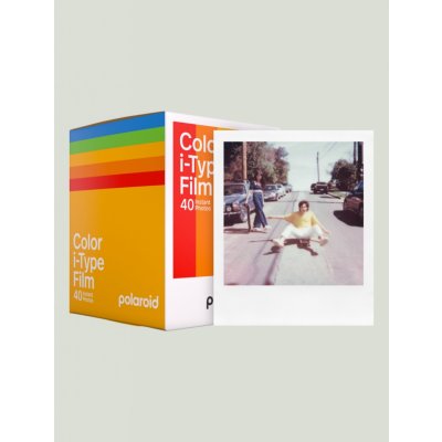 Polaroid I-Type Color náplně 5-pack 40 snímků – Zboží Živě