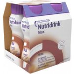 NUTRIDRINK MAX S PŘÍCHUTÍ ČOKOLÁDOVOU POR SOL 4X300ML – Hledejceny.cz