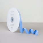 Bella Rose Sametová stuha 1 cm – Sky Blue (10 m), modrá barva, textil – Zboží Mobilmania