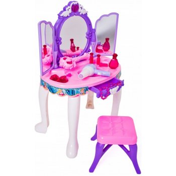 Dětský kosmetický stolek pro dívky s možností MP3