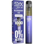 Syx Bar Blueberry Ice Zero 0 mg 1000 potáhnutí – Hledejceny.cz