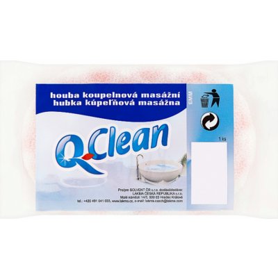 Q clean houba koupelová masážní – Zboží Dáma Q clean houba koupelová masážní – Zboží Dáma