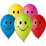 Smart Balloons balónek 9 potisk Smile 10 cm – Zboží Mobilmania