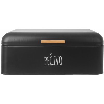 Chlebník Orion plech/dřevo dekor BLACK – Zboží Mobilmania
