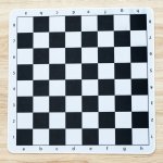 Mouse Pad šachovnice černá střední – Zboží Dáma