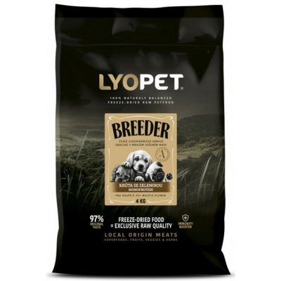 Lyopet Breeder Adult malá plemena Krůtí maso 4 kg