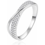 Agato stříbrný prsten se zirkony AGT R19W – Hledejceny.cz