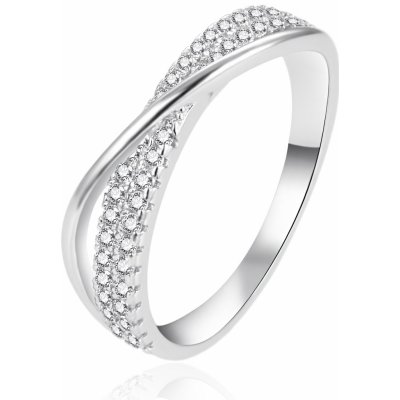 Agato stříbrný prsten se zirkony AGT R19W – Hledejceny.cz