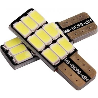 Rabel T10 W5W Canbus 9 smd 5630 bílá, boční – Zboží Mobilmania