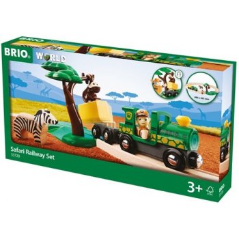 Brio 33720 Vláčkodráha World Safari železnice sada