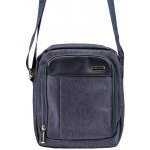 Coveri World modrá žíhaná středně velká Crossbody taška CW6259 – Sleviste.cz