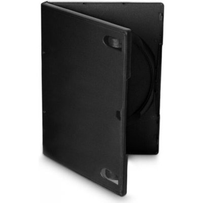 Obal na CD/DVD Cover IT Krabička na 1ks, černá, 14mm,10ks/bal (27081P10) – Zboží Živě