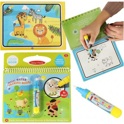 KIK KX7800 Vodní omalovánky farma – Zboží Dáma