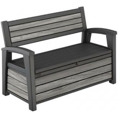 Keter Deco Garden Bench Storm grey 261848 – Zbozi.Blesk.cz