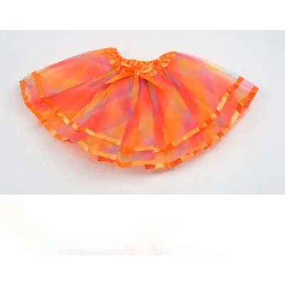 Sukně Liliu s mašlí Orange Candy OP1074 – Zboží Dáma