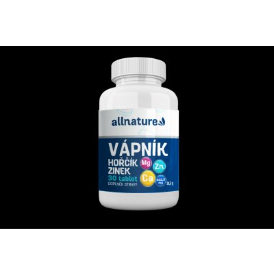 MedPharma Vápník+hořčík+zinek 30 tablet