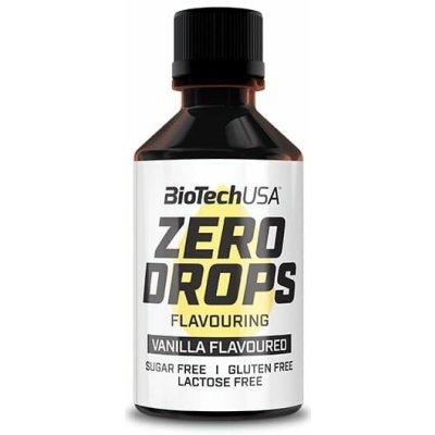 Biotech zero Drops 50 g Caramel – Zboží Dáma
