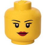 LEGO® Úložný box Hlava dívka L 40321725 – Hledejceny.cz