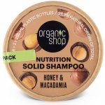 Organic Shop tuhý šampon Med a makadamie 60 g – Hledejceny.cz
