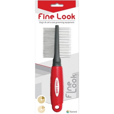 Tommi Fine Look Hřeben oboustranný 7 x 21 cm – Zbozi.Blesk.cz