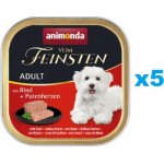 Animonda Vom Feinsten Classic Adult Dog hovězí a krůtí srdce 150 g – Zbozi.Blesk.cz